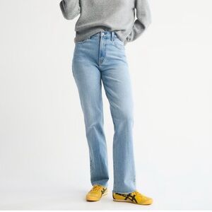Abercrombie & Fitch Light Blue High Rise Jeans